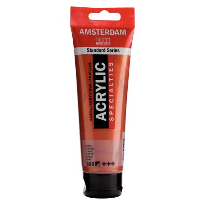 Acrylic color AMSTERDAM Standard 120 ml - Copper 805