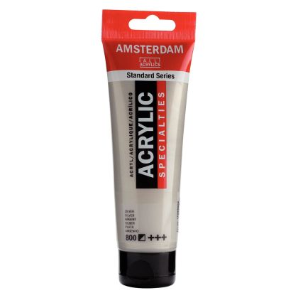 Acrylic color AMSTERDAM Standard 120 ml - Silver 800