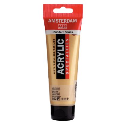 Acrylic color AMSTERDAM Standard 120 ml - Light Gold 802