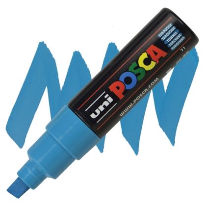 POSCA acrylic pen PC-8K - Turquoise