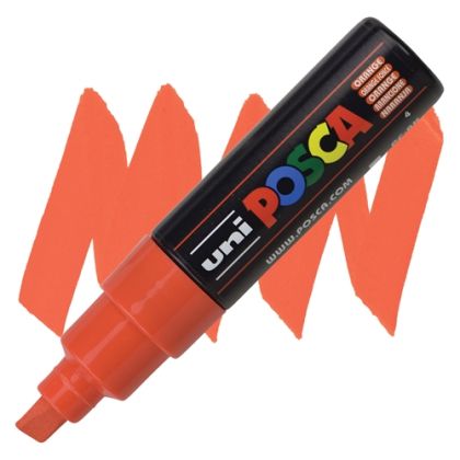 POSCA acrylic pen PC-8K - Orange Deep