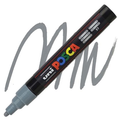 POSCA acrylic pen PC-5M - Grey