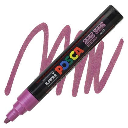 POSCA acrylic pen PC-5M - Metallic pink