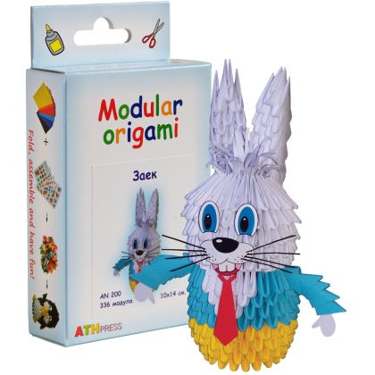 Modular origami - Rabbit