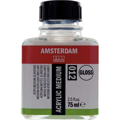 Acrylic Medium Gloss 012 - 75 ml. bottle