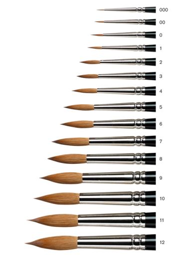 Synthetic round brush - MILLENIUM 211 - №1