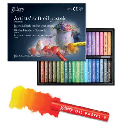 Soft oil pastels set of 36 colors