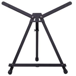 Folding metal table tripod