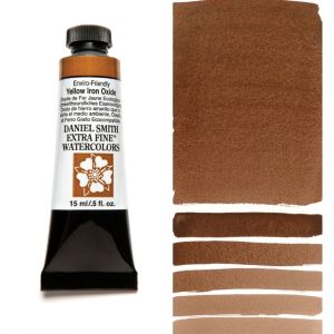 DANIEL SMITH Extra Fine™ Enviro-Friendly Yellow Iron Oxide Watercolor 15 ml. - World`s finest artists` paints