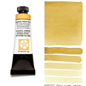 DANIEL SMITH Extra Fine™ Burgundy Yellow Ochre Watercolor 15 ml. - World`s finest artists` paints