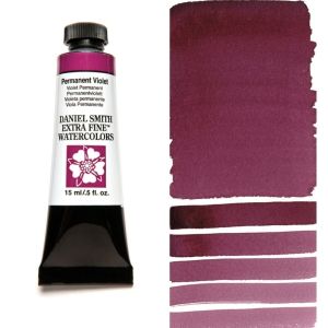 DANIEL SMITH Extra Fine™ Permanent Violet Watercolor 15 ml. - World`s finest artists` paints