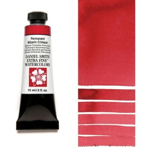 DANIEL SMITH Extra Fine™ Permanent Alizarin Crimson Watercolor 15 ml. - World`s finest artists` paints