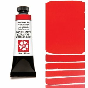 DANIEL SMITH Extra Fine™ Permanent Red Watercolor 15 ml. - World`s finest artists` paints