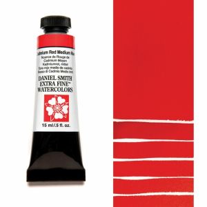 DANIEL SMITH Extra Fine™ Cadmium Red Medium Hue Watercolor 15 ml. - World`s finest artists` paints