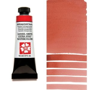 DANIEL SMITH Extra Fine™ Anthraquinoid Scarlet Watercolor 15 ml. - World`s finest artists` paints