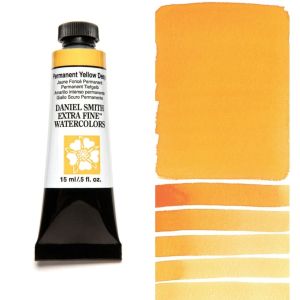 DANIEL SMITH Extra Fine™ Permanent Yellow Deep Watercolor 15 ml. - World`s finest artists` paints