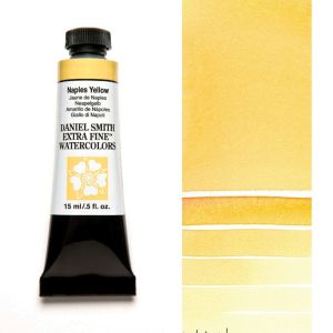 DANIEL SMITH Extra Fine™ Naples Yellow Watercolor 15 ml. - World`s finest artists` paints