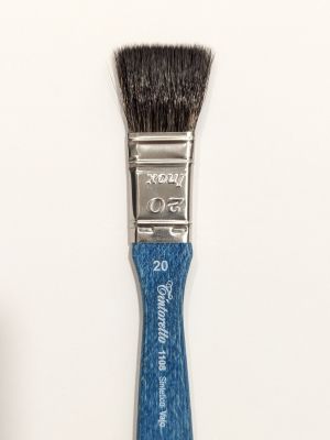 Tintoretto Synthetic Squirrel Watercolor Brush - Number 20