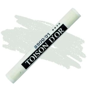 Soft pastel TOISON DÒR - White 1 KOH-I-NOOR