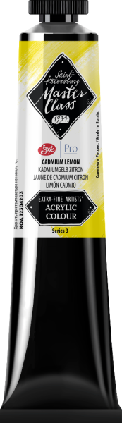 MASTER CLASS PRO ACRYLIC 46ml. - No.203 Cadmium lemon