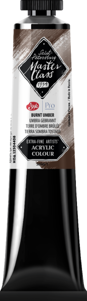 MASTER CLASS PRO ACRYLIC 46ml. - No.408 Burnt Umber