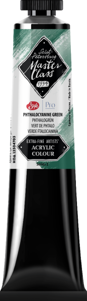 MASTER CLASS PRO ACRYLIC 46ml. - No.703 Phthalocyanine Green