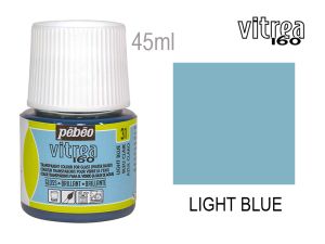 Glass paint - 31 Light Blue, PEBEO Vitrea 160
