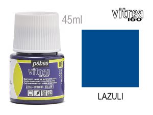Glass paint - 08 LAPIS LAZULI, PEBEO Vitrea 160