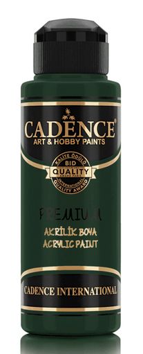 Premium Semi Matt Acrylic Paint CADENCE 120 ml - 9052 Dark Green