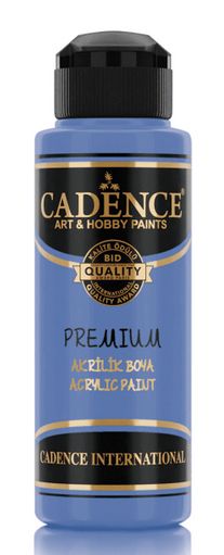 Акрилна боя CADENCE премиум полумат 120 мл. - 8042 Тъмно небесно синьо