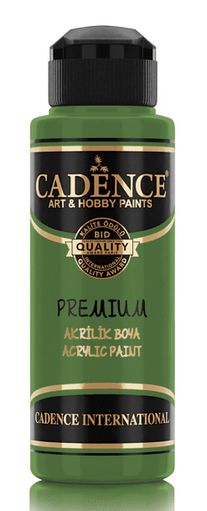 Premium Semi Matt Acrylic Paint CADENCE 120 ml - 8024 Plateau Green