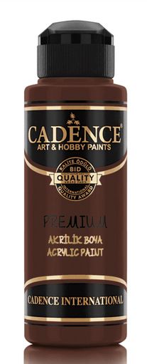 Premium Semi Matt Acrylic Paint CADENCE 120 ml - 7585 Chocolate