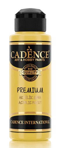 Premium Semi Matt Acrylic Paint CADENCE 120 ml - 0590 Melon Yellow