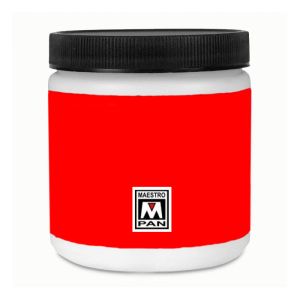 Acrylic paint Maestro Pan 200ml. - Cinnabar red deep 186