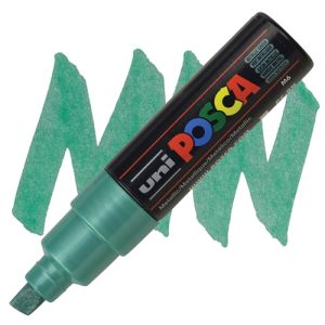 POSCA acrylic pen PC-8K - Metallic green