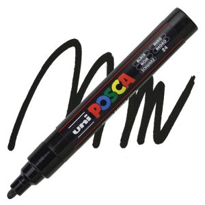 POSCA acrylic pen PC-5M - Black