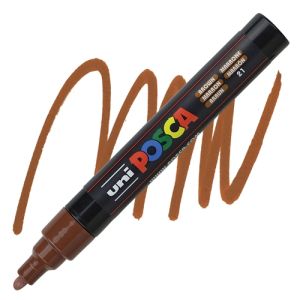 POSCA acrylic pen PC-5M - Brown