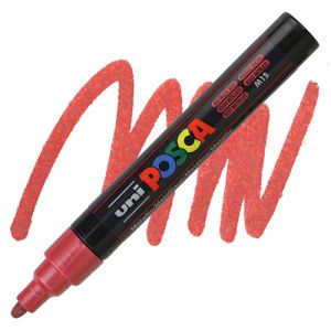 POSCA acrylic pen PC-5M - Metallic red