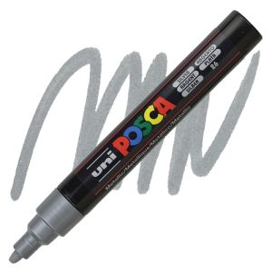 POSCA acrylic pen PC-5M - Silver