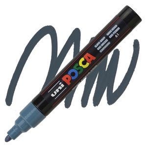 POSCA acrylic pen PC-5M - Slate grey