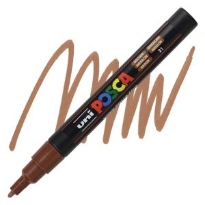 POSCA acrylic pen PC-3M - Brown