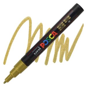 POSCA acrylic pen PC-3M - Gold