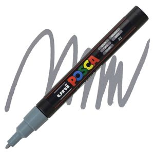 POSCA acrylic pen PC-3M - Grey