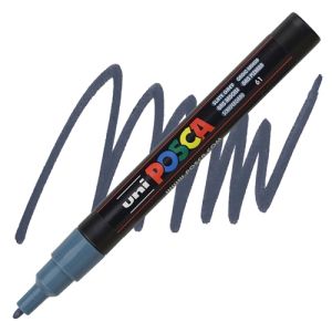 POSCA acrylic pen PC-3M - Slate grey