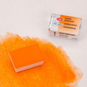 Watercolour White Nights - Cadmium orange 304