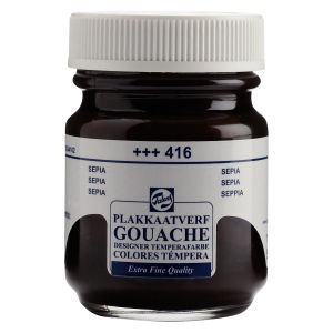 Gouache Extra Fine Jar 50 ml - Sepia 416