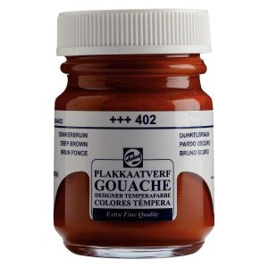 Gouache Extra Fine Jar 50 ml - Deep Brown 402