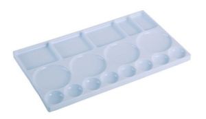 Plastic palette 27х16 см.