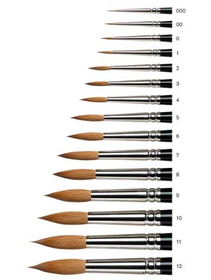 Synthetic round brush - MILLENIUM 211 - №3