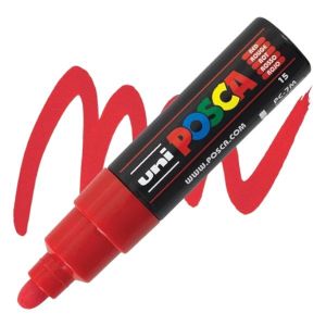 POSCA acrylic pen PC-7M - Red